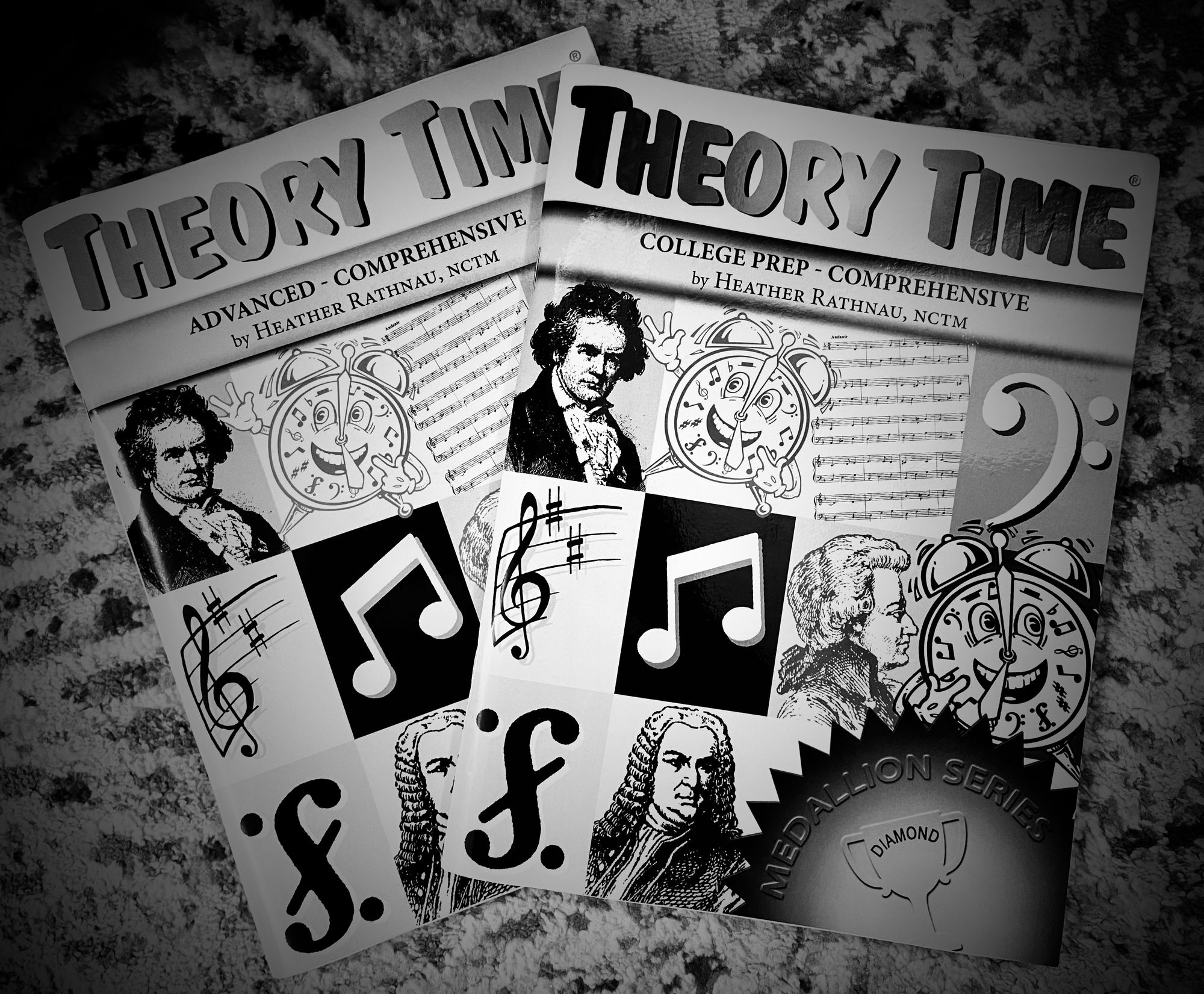 photo of advanced theory time workbooks